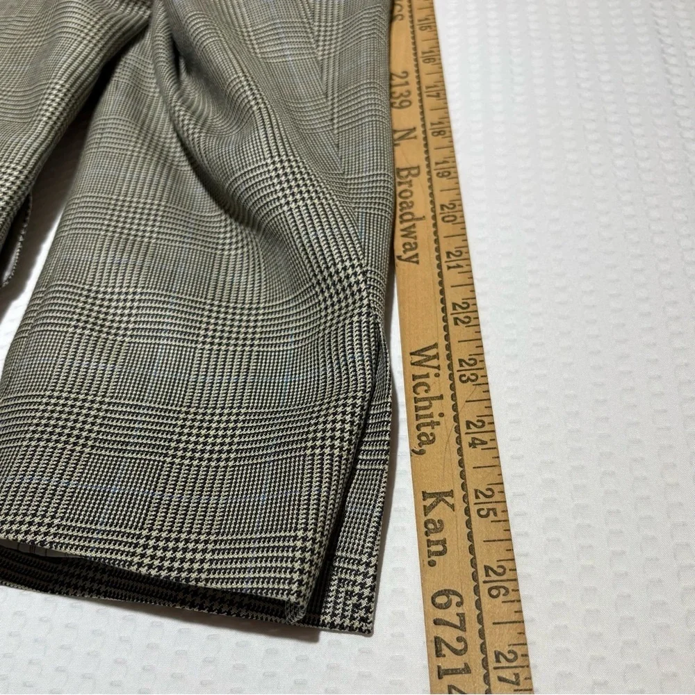 Ralph Lauren Glen Plaid & Windowpane mens 41L vintage suit coat silk/wool blazer
